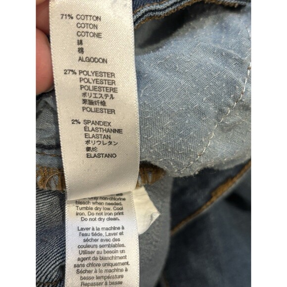 Gap Jeans Women's Size 4/27 Regular Fit Favorite Skinny Mid Rise Medium Wash - Picture 7 of 8